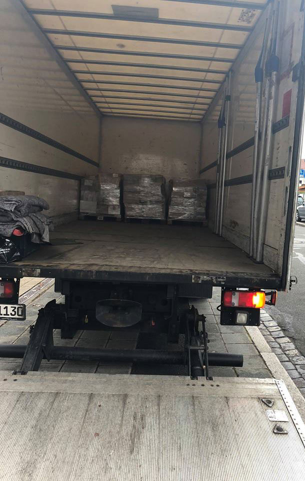Beladener LKW